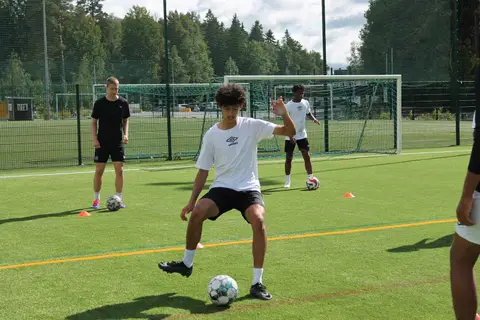 Training at Kauppi 2