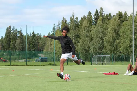 Training at Kauppi 3