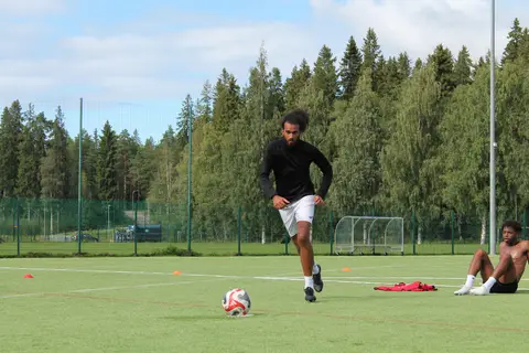 Training at Kauppi 4