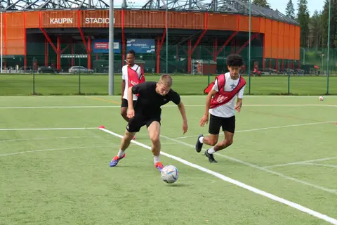 Training at Kauppi 7