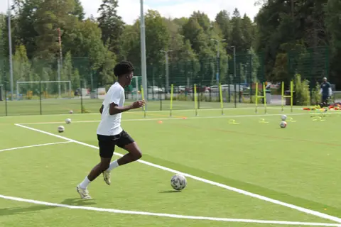 Training at Kauppi 9