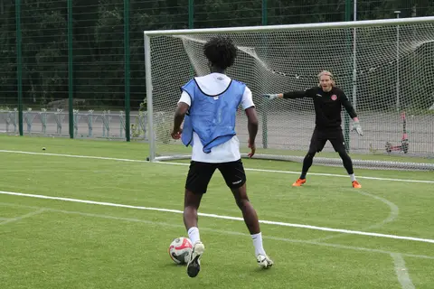 Training at Kauppi 13
