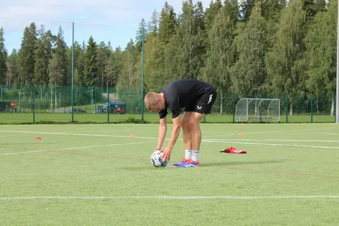 Training at Kauppi 21