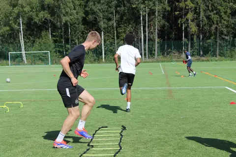 Training at Kauppi 25
