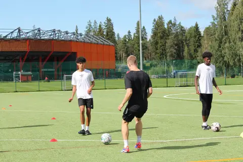 Training at Kauppi 34