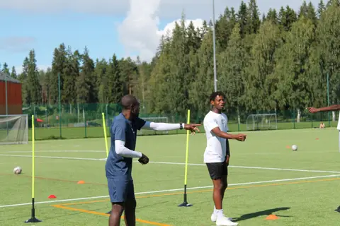 Training at Kauppi 54