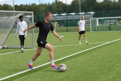 Training at Kauppi 55