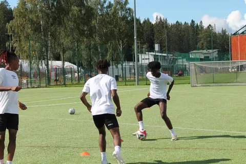 Training at Kauppi 57