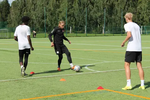 Training at Kauppi 62