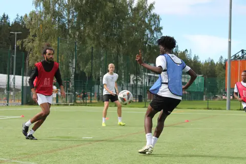 Training at Kauppi 66