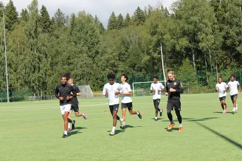 Training at Kauppi 74