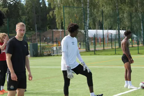 Training at Kauppi 77