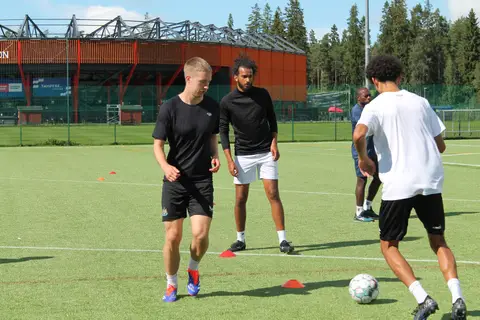 Training at Kauppi 99