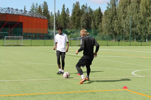 Training at Kauppi 105