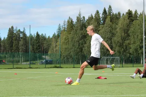 Training at Kauppi 107