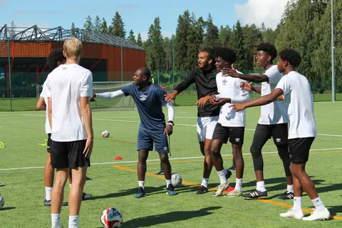 Training at Kauppi 115