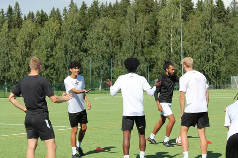 Training at Kauppi 120